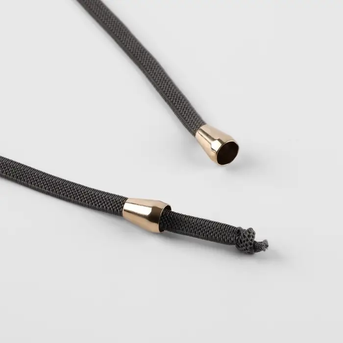 Наконечник для шнура, d=5 мм, 14&times;9 мм, 4 шт., цвет золотой