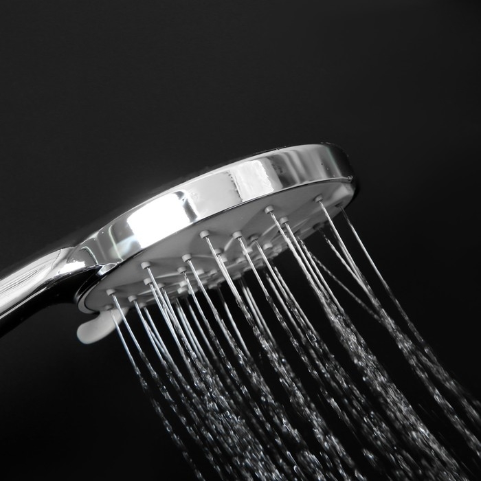 Душевая лейка ZEIN, 4 режима, SPA, пластик, цвет хром