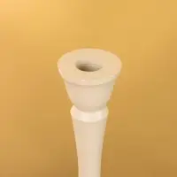 Подсвечник на 1 свечу "Фисташковый" 10,5х10,5х34,5 см