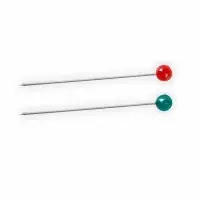 Булавки портновские, 35 мм, 100 шт., разноцветные