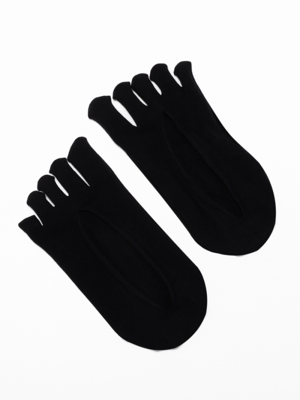 Корректоры-разделители для пальцев ног (капрон) универс 36-42р-р (пара) черн пак ОТ