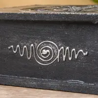 Шкатулка "Цветок жизни" 19х15х7 см, МДФ