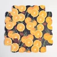 Коробка для кондитерских изделий с пластиковой крышкой &laquo;С Новым годом&raquo;, 15 х 15 х 3 см