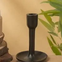 Подсвечник "Дарк" алюминий 10х10х15 см