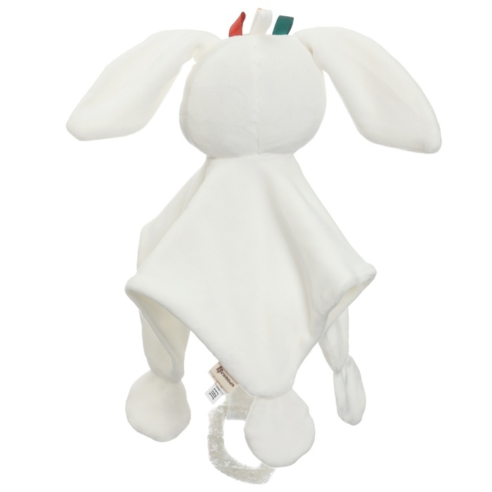 Комфортер - игрушка &laquo;Зайка Бонни&raquo;, погремушка, прорезыватель, цвет белый, Крошка Я