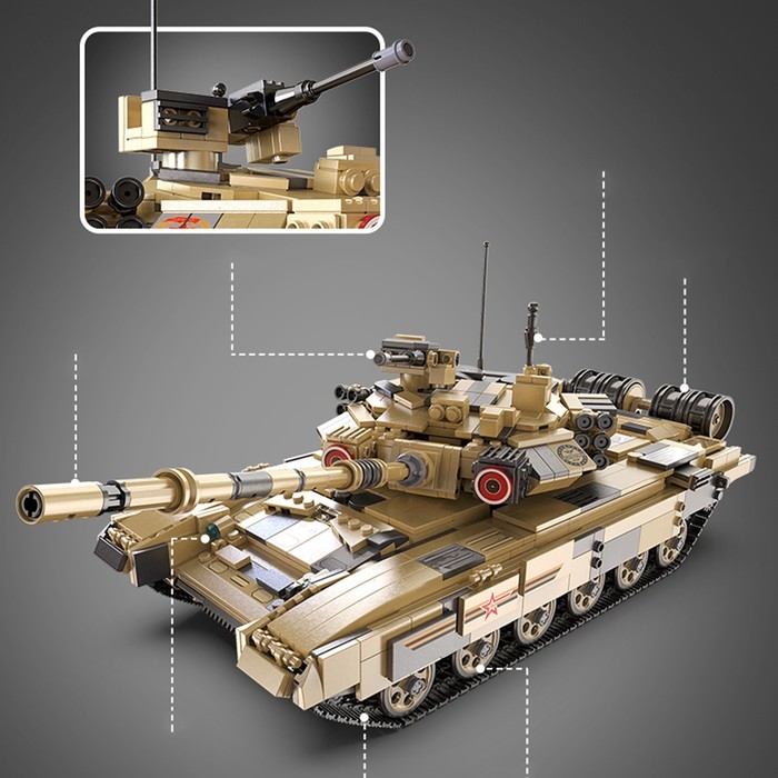 Конструктор радиоуправляемый &laquo;Внедорожник&raquo;, 575 деталей, 2 варианта управления