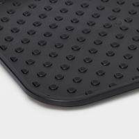 Лоток для обуви, 70&times;37 см, цвет чёрный