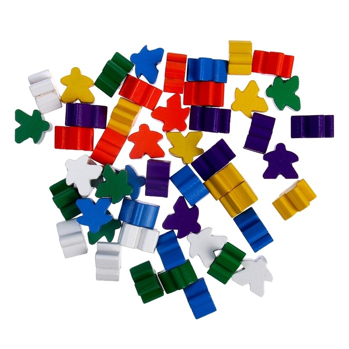 Набор фигурок для изучения счёта &laquo;Человечки&raquo; 50 шт., МИКС