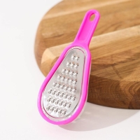 Тёрка с контейнером Доляна &laquo;Груша&raquo;, 16 см, цвет МИКС