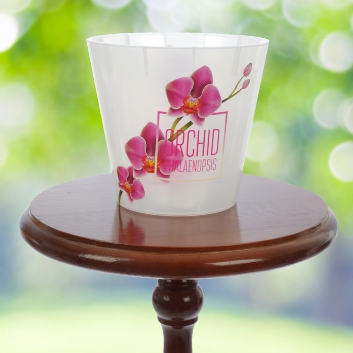 Кашпо для орхидей &laquo;Фиджи&raquo;, 1,6 л, дизайн МИКС