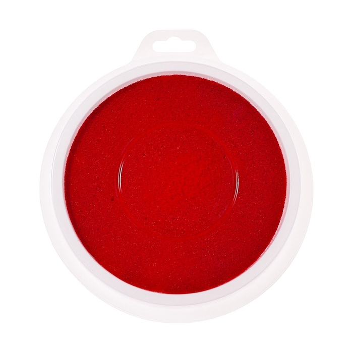 Краска пальчиковая, на водной основе, с губкой, Красный