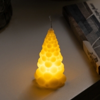 Фигура световая &laquo;Елочка&raquo; 10х5 см, от батареек 3хAG13 (в комплекте), свечение тёплое белое