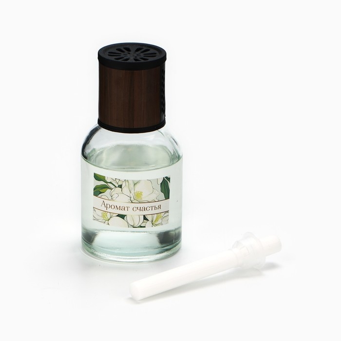 Диффузор ароматический палочки, ароматизатор для дома &laquo;Аромадиффузор: Аромат счастья&raquo;, аромат жасмин, 150 мл.