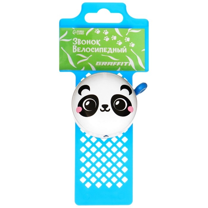 Звонок велосипедный GRAFFITI &laquo;Панда&raquo;