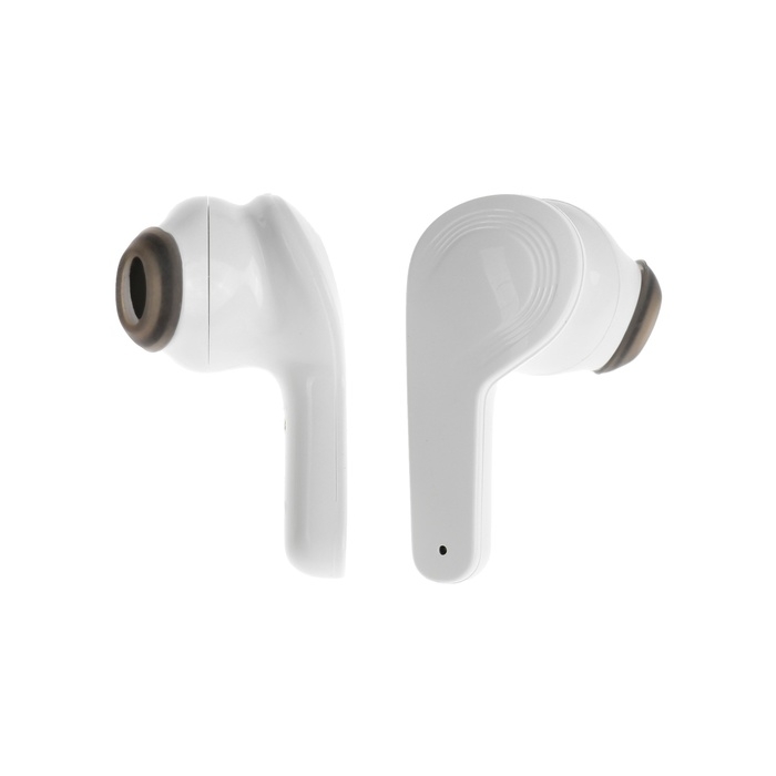 Наушники беспроводные KM12, TWS, вкладыши, BT 5.0, 30/200 мАч, прозрачные, белые