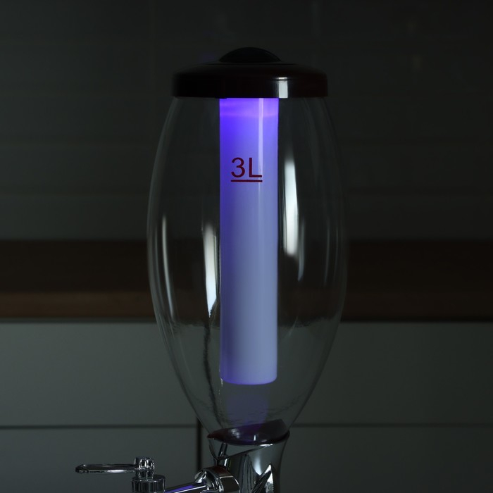 Башня пивная &laquo;Вавилон стиль&raquo;, 3 л, цвет коричневый