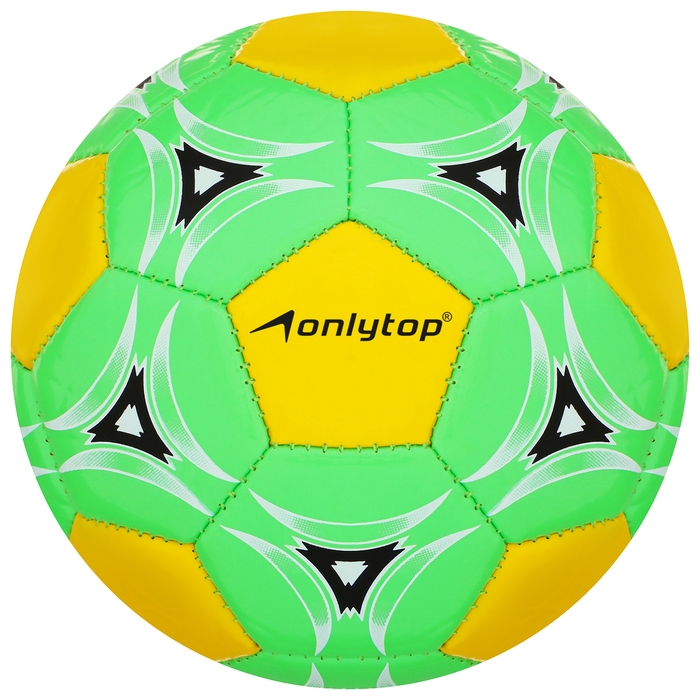 Футбольный мяч ONLYTOP, машинная сшивка, 32 панели, р. 2, EVA, цвет МИКС
