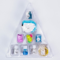 Адвент-календарь &laquo;Химические опыты&raquo;, 9 волшебных опытов, Холодное сердце