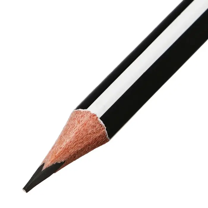 Карандаш чернографитный, ErichKrause &laquo;Megapolis&raquo;, HB, d=2.2 мм, с ластиком, трёхгранный в коробке, дерево