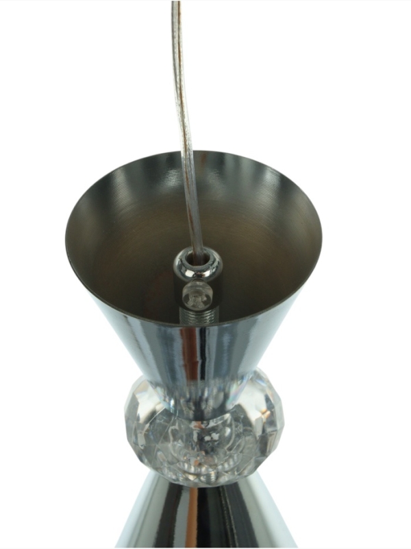 Бра &laquo;Рианна&raquo; 1х40Вт Е27 серебро 23х15х49+80см