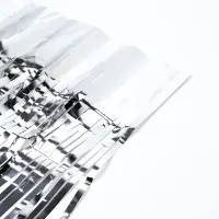 Занавес для фотозоны &laquo;Дождик&raquo; цвет серебро, 1*2 м