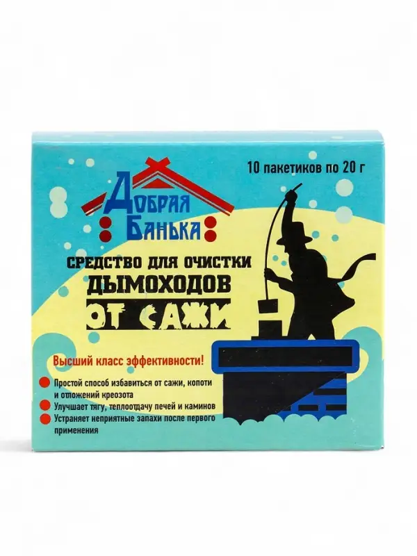 Очиститель дымохода Добрая Банька (10шт*20гр)