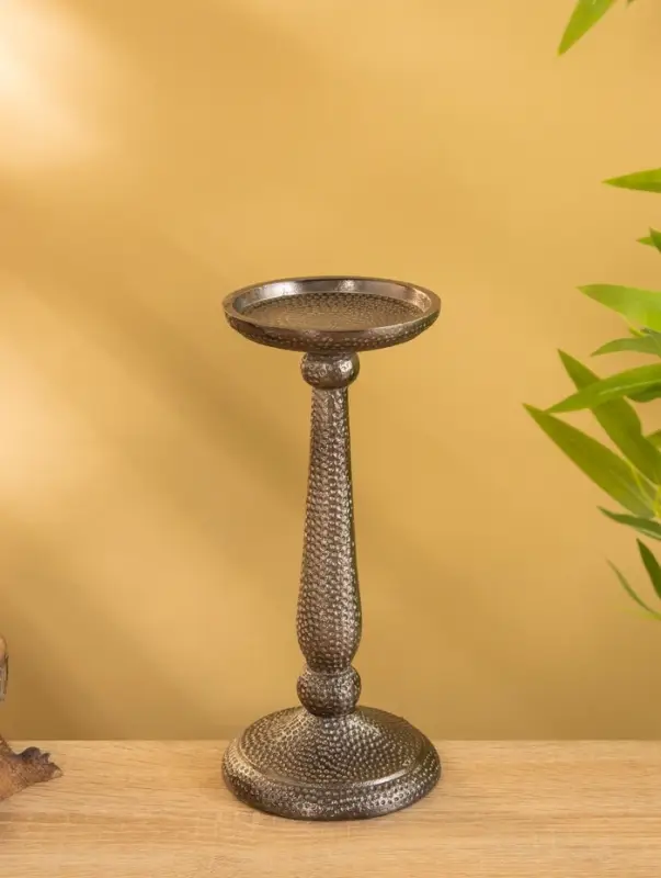 Подсвечник &laquo;Нью-Дели&raquo;, 22 см, алюминий, бронза
