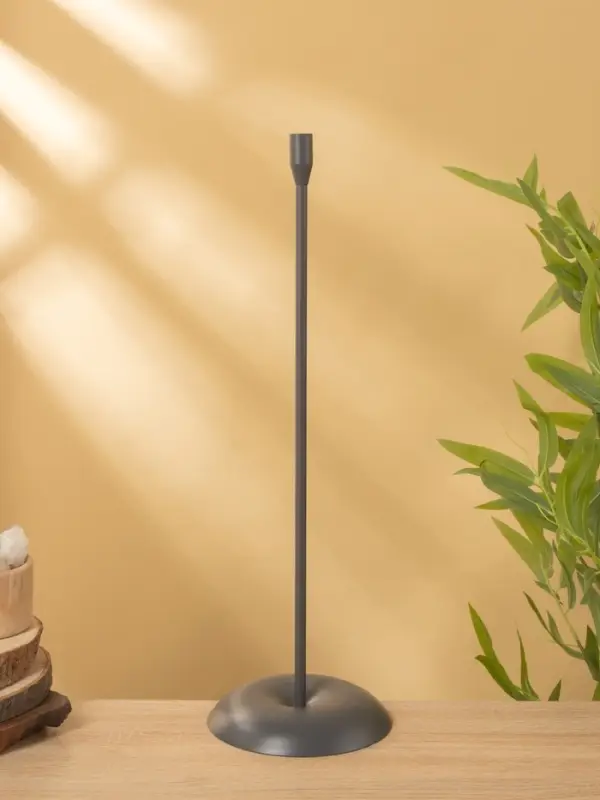 Подсвечник " Аскет" алюминий 15х15х50 см