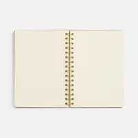 Ежедневник Spiral, недатированный, бежевый
