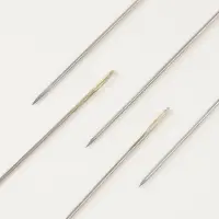 Иглы швейные, d=1.03 мм, 5.6 см, с золотым ушком, 10 шт.