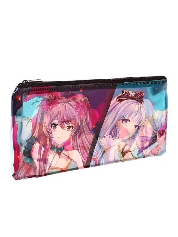 Пенал школьный &laquo;Фрукты&raquo;, на молнии, МИКС