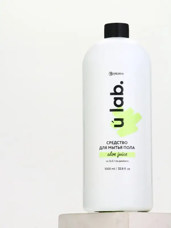 Средство для мытья пола, аромат мякоть алоэ, 1000 мл, ULAB