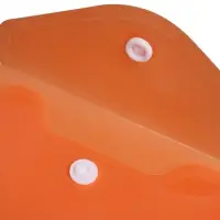 Папка-конверт на кнопке, А7, 180 мкм, Calligrata рифлёная, флуоресцентная, МИКС