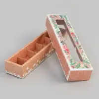 Коробка под 5 конфет &laquo;Счастливых моментов&raquo;, 21&times;5&times;3.3 см