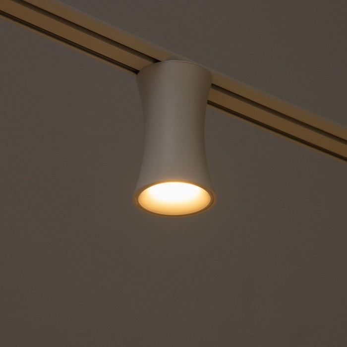 Светильник трековый SLIM "Лотос" LED 12Вт 3000K-6000К 48V CRI90 белый 8х8х12,5см