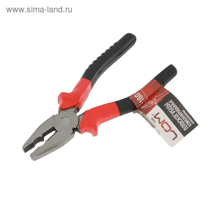 Плоскогубцы комбинированные ЛОМ, шлифованные, 160 мм