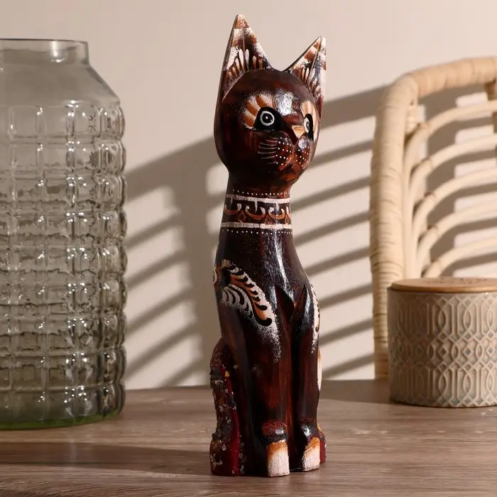 Сувенир дерево "Кошка" 30 см