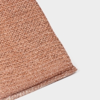 Набор губок скраберов с металлической нитью Доляна, 5 шт, 12,5&times;8,5&times;1,5 см