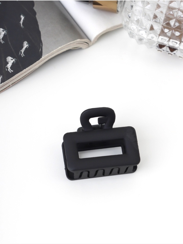 Набор для волос &laquo;Вивьен&raquo;, 2 резинки 5.5 см, 8 невидимок 5.5 см, краб 4 см, классика, чёрный