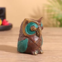 Сувенир бронза "Совёнок" 5х6х6 см