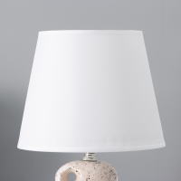 Настольная лампа с абажуром RISALUX &laquo;Эмма&raquo;, Е14, 40 Вт, 20&times;20&times;27 см