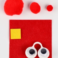 Набор для творчества: создание игрушки и раскраска "Веселая курочка"