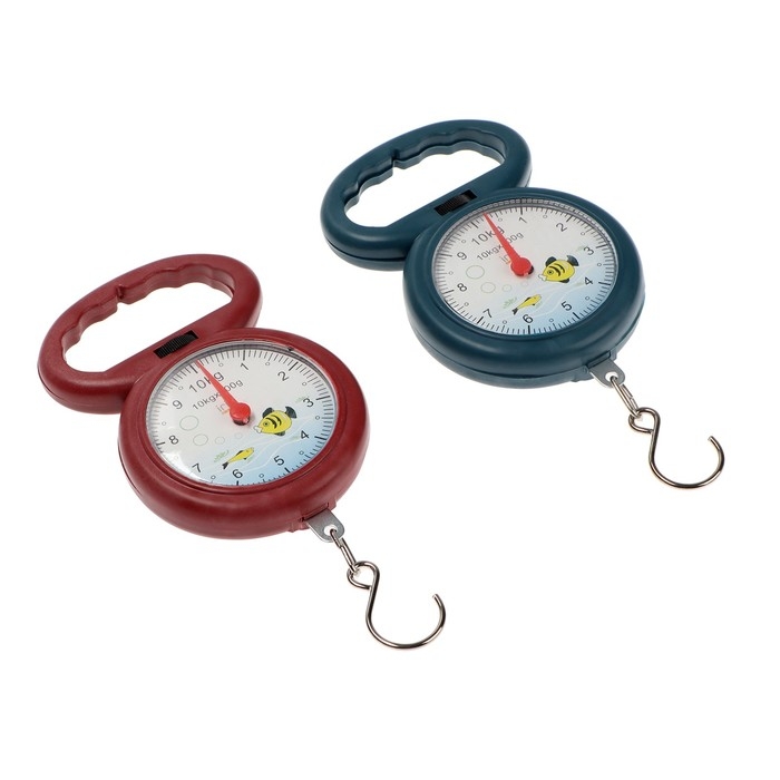 Безмен Luazon LVB-1001, механический, до 10 кг, цена деления 100 г. синий.