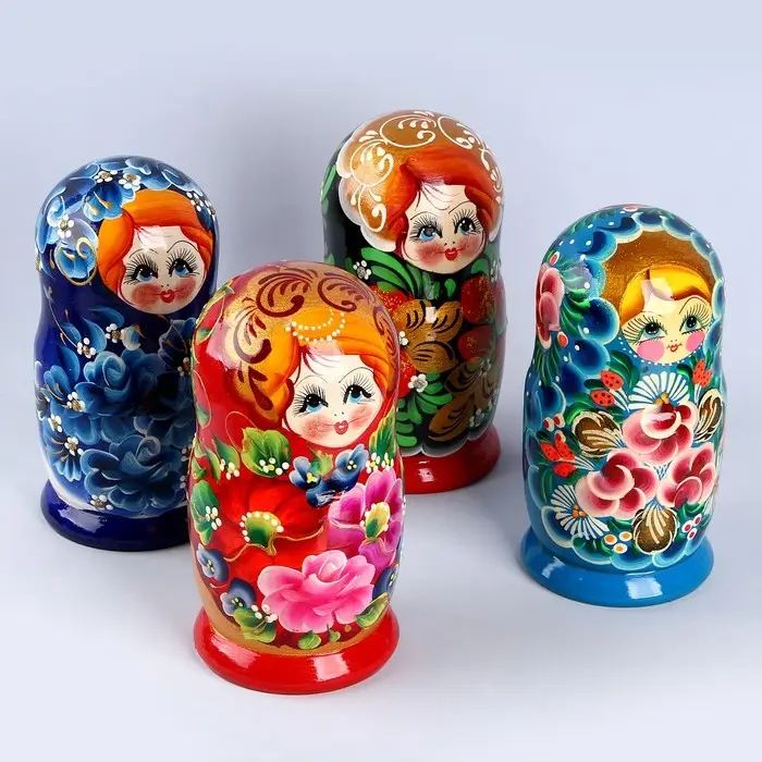 Матрёшка 5 в 1 большая, МИКС