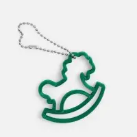 Подвеска &laquo;Лошадка-качалка&raquo;, 3D-печать, зеленая