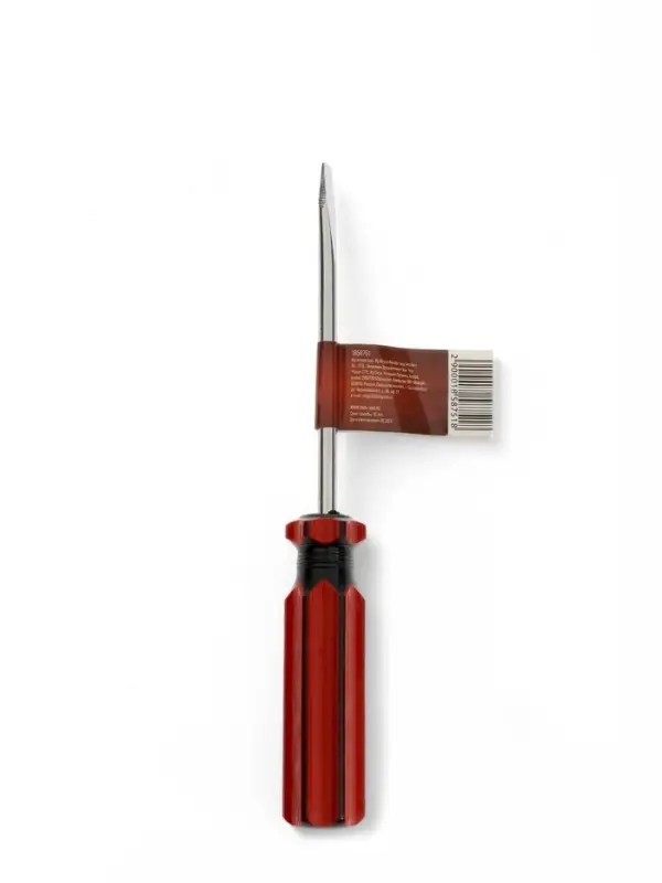 Отвертка шлицевая ЛОМ, пластиковая рукоятка, SL6&times;100 мм