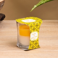 Свеча ароматическая "Candle" 100 гр, сияние+хлопок