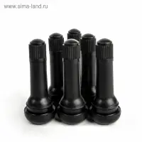 Вентиль для бескамерных шин, TR414, пластик, чёрный