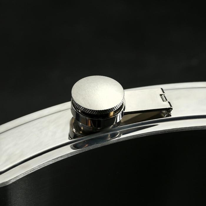 Фляжка ГИГАНТ &laquo;Стратегический запас&raquo;, 1920 мл, серебристая