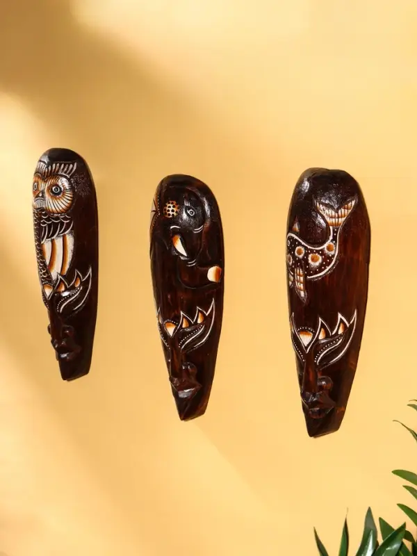 Маска дерево "Абориген" МИКС 30,5 см